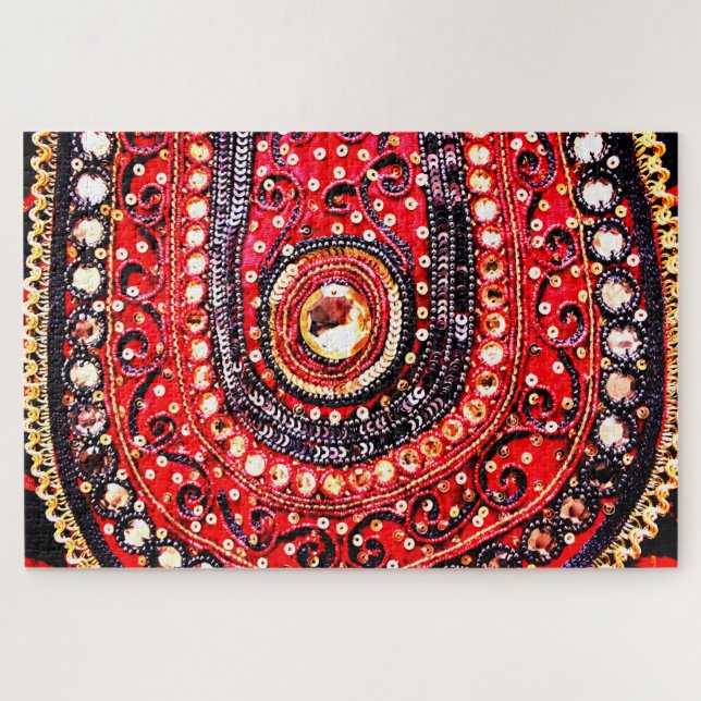 Arabian Dress Design Puzzle (Horizontal)