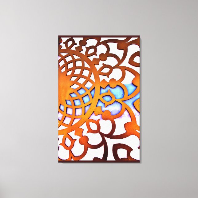 Arabian Gate Design Leinwanddruck (Vorderseite)