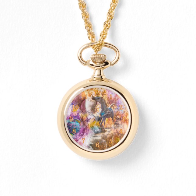 ARABIAN HORSE "CENTAURI" ARMBANDUHR (Vorderseite)