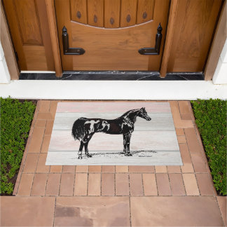 Arabian Horse Door Mat Fußmatte