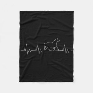 Arabian Horse Heartbeat Reittier Fleecedecke