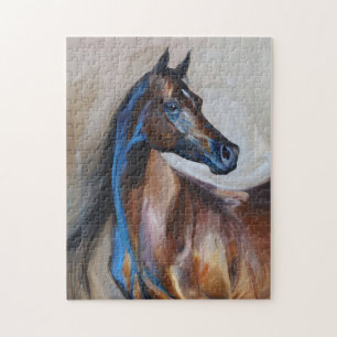Arabian Horse Painting Puzzle
