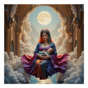 Arabian Night Serenity Poster