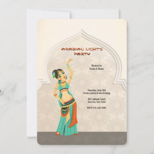 Arabian Nights Party Einladung
