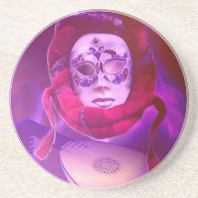 Arabian Oud Player Untersetzer (Vorne)