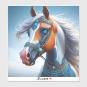 Arabian Paint Horse Aufkleber