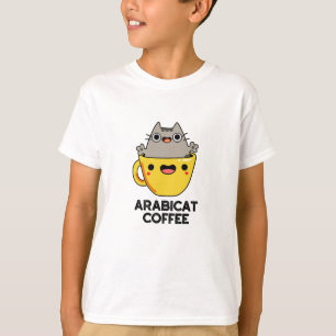 Arabicat Coffee Funny Arabica Cat Pub T-Shirt