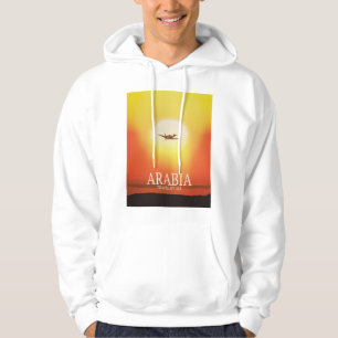 Arabien "Reise mit dem Flugzeug" Hoodie