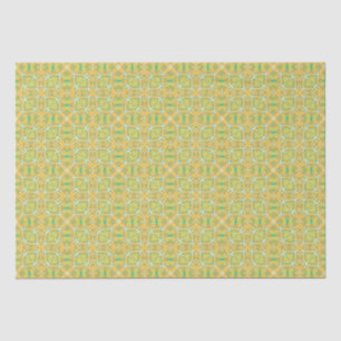 Arabisch Boho Elegant Geometric Marokkanisch Yello Seidenpapier