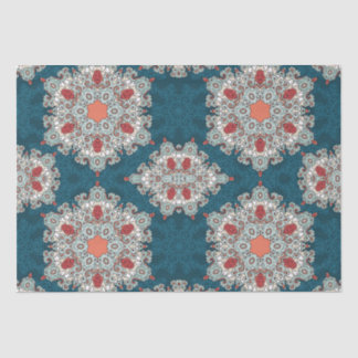 Arabisch Boho Elegant Geometric Marokkanisches Ret Seidenpapier