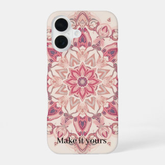 Arabisch florale Art Phone Cover - Personalisiert  iPhone 16 Hülle