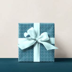 Arabisch geometrisch   AQUAMARIN Geschenkpapier