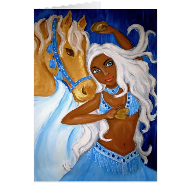 Arabische Blues-Karte (Vorne)