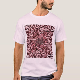 Arabische Buchstaben Rose T-Shirt
