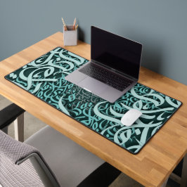 arabische Buchstaben Tiffany Schreibtischunterlage