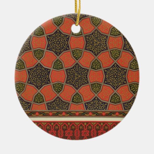 Arabische dekorative Entwürfe, 'von der arabischen Keramikornament (Vorne)