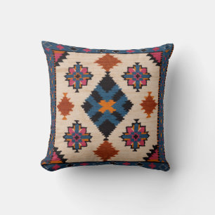Arabische Eleganz in weißen Kilim-Kissen: Zeitlos Kissen
