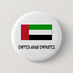 Arabische Emirate-Flagge Button