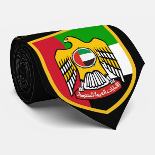 Arabische Emirate-Flagge Krawatte