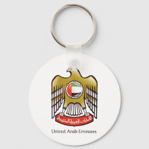 Arabische Emirate-Wappen Schlüsselanhänger