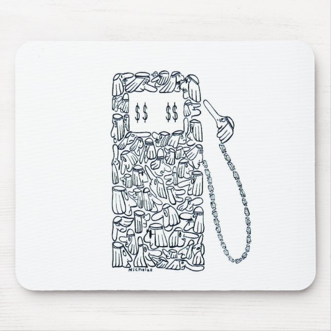 Arabische Gas-Pumpe Mousepad (Vorne)