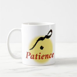 Arabische Kalligrafie Sabr Geduld - Zen Lotus Blum Kaffeetasse