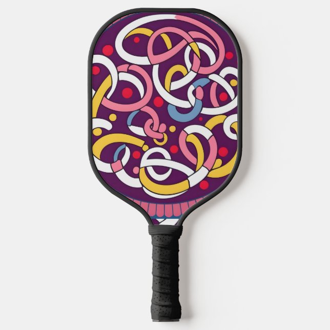 Arabische Kalligraphie. Pickleball Schläger (Vorderseite)