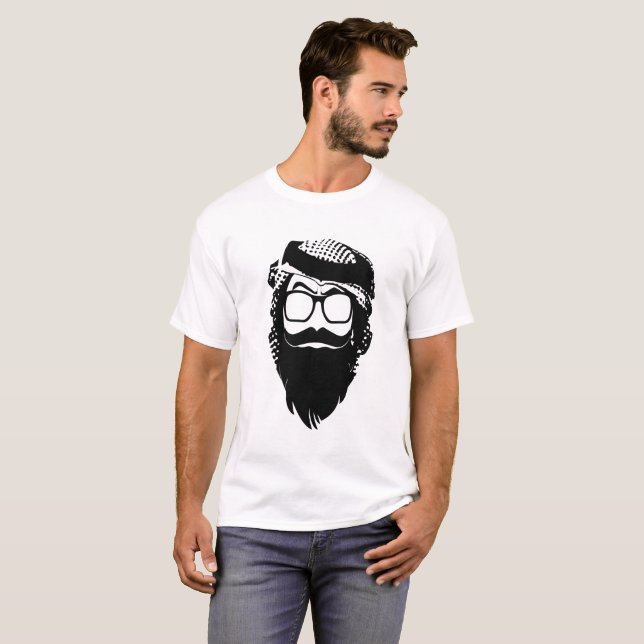 arabische Mannart T-Shirt (Vorne ganz)