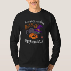 Arabische Mau Katze nicht Hexe Halloween T-Shirt