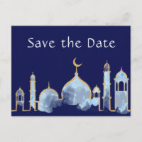 Arabische Nächte am Geburtstag Save the Date Postk
