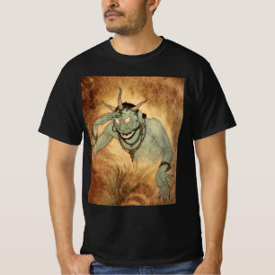Arabische Nächte Genie von Edmund Dulac T-Shirt