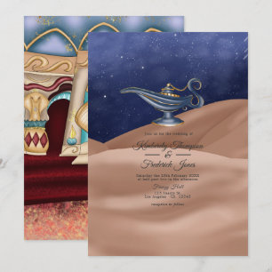 Arabische Nächte Hochzeit Einladung