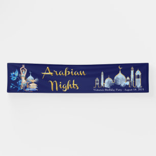 Arabische Nächte Party-Event-Banner Banner
