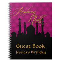 Arabische NachtParty-Gast-Buch