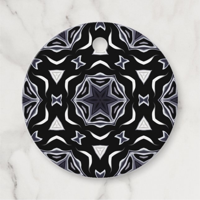 Arabische Ornamente, asiatisch Geschenkanhänger (Vorderseite)