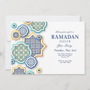 Arabische Ornamente  Einladung