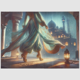 Arabische Palastfrau Decoupage-Papier – Naher Oste Seidenpapier