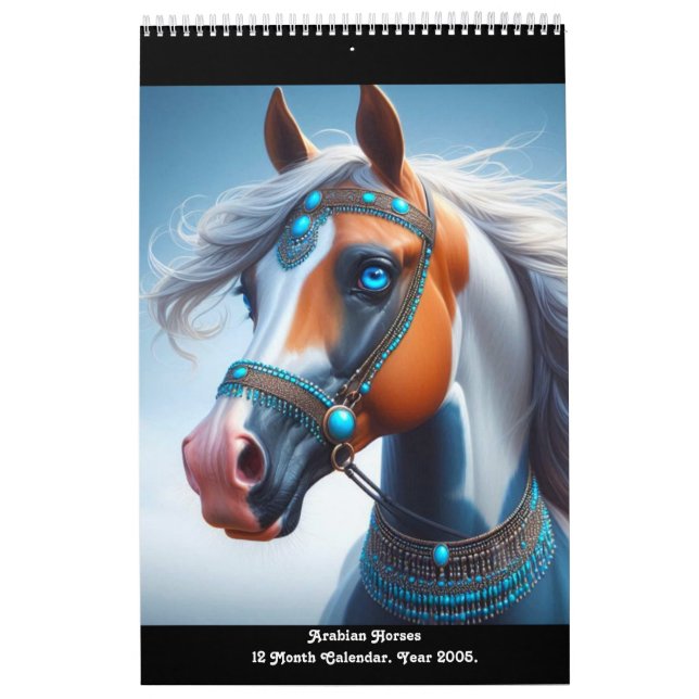 Arabische Pferde 2005 Kalender (Titelbild)