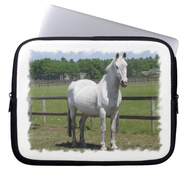 Arabische Pferdeelektronik-Tasche Laptopschutzhülle (Vorderseite)