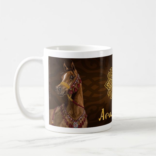 Arabische PferdeTasse Tasse (Links)