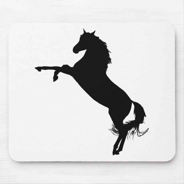 Arabische Silhouette Mousepad (Vorne)