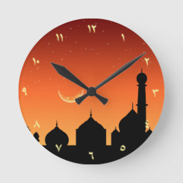 Arabischer Abend Sky - Uhr