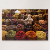 Arabischer Gewürzmarkt Stall Jigsaw Puzzle 1014 St