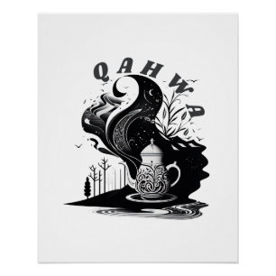 Arabischer Kaffee Poster