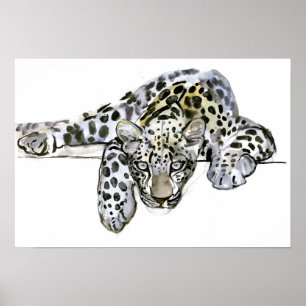 Arabischer Leopard 2008 6 Poster