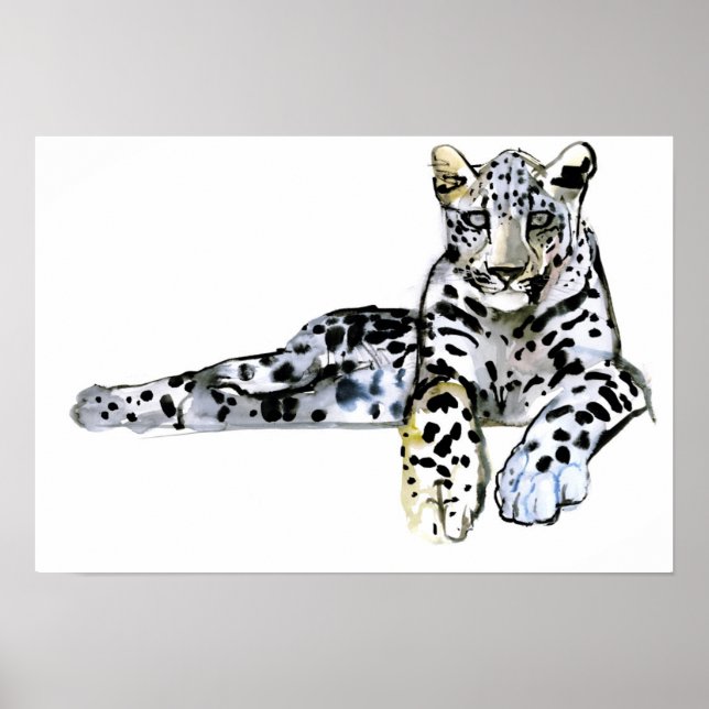 Arabischer Leopard 2008 7 Poster (Vorne)