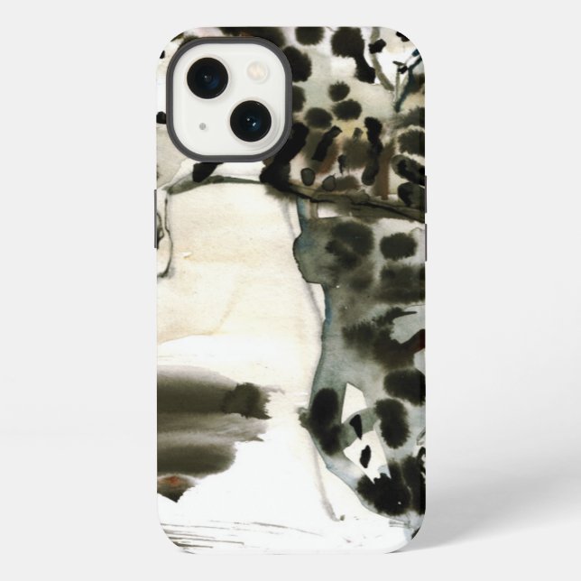 Arabischer Leopard 2008 iPhone Hülle (Rückseite)