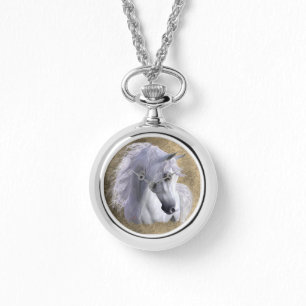 Arabischer PferdeEdelstahl-Frauen, Auswahlart Armbanduhr