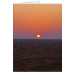 arabischer Sonnenuntergang