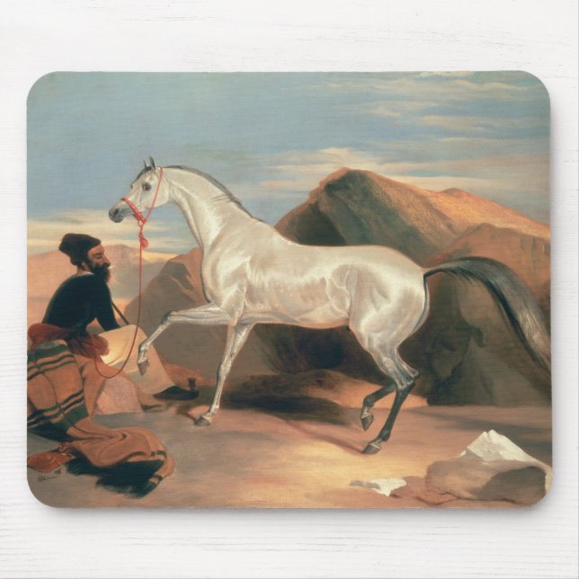 Arabischer Stallion Mousepad (Vorne)